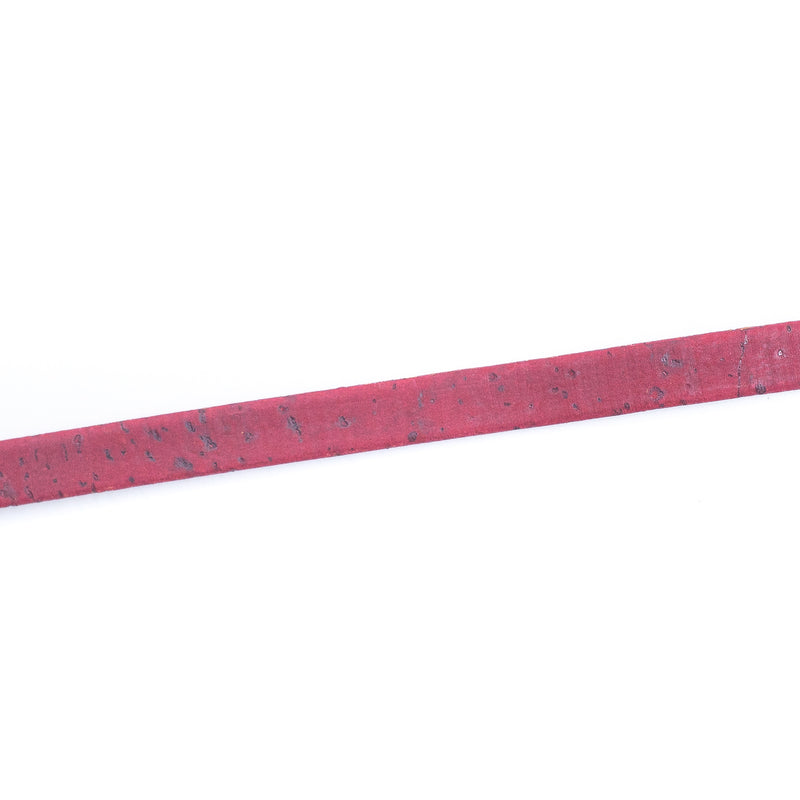 10mm falt pink cork cord COR-612(10Meters)