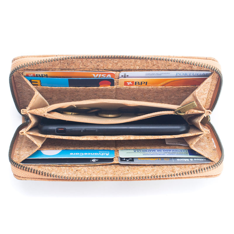 Cork Wallet with Wrist Strap – Dog, Cat, Fox & Squirrel Designs BAG-2020-ABCD