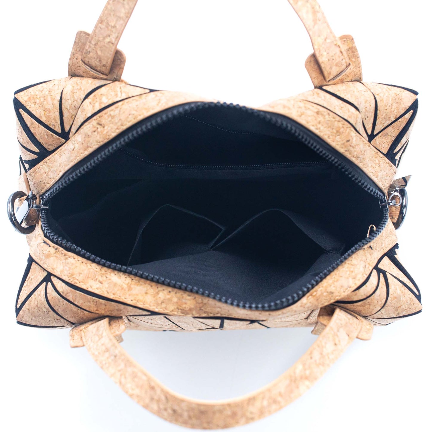 Geometric Cork Handbag for Women BAG-2062