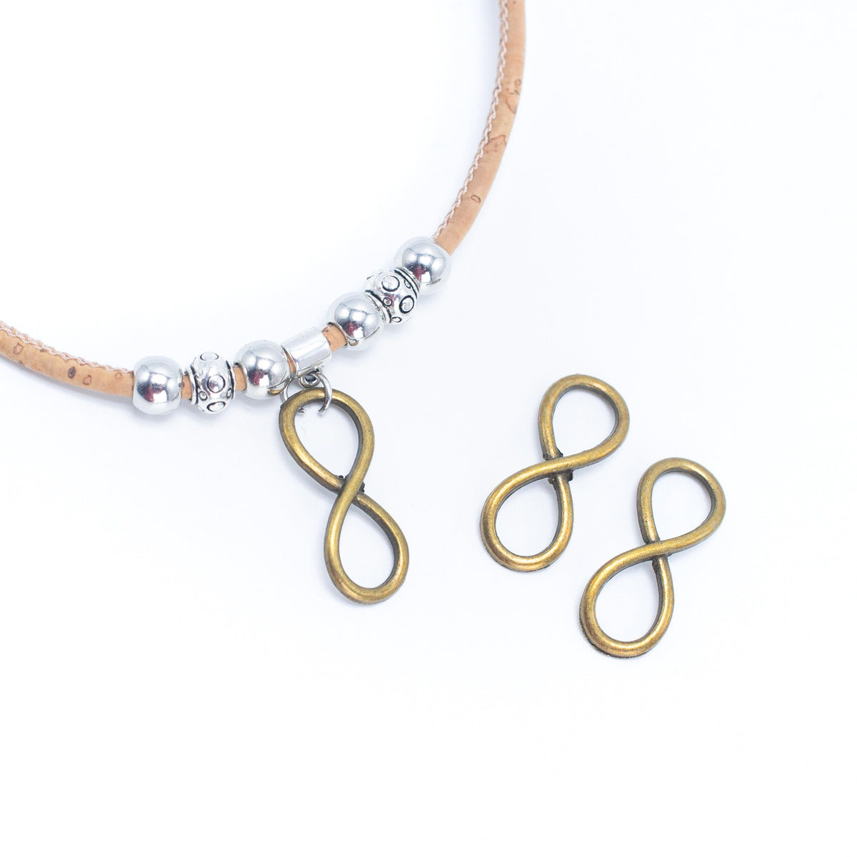 10 Pcs Antique Brass  Infinity jewelry supplies jewelry finding D-3-6-B