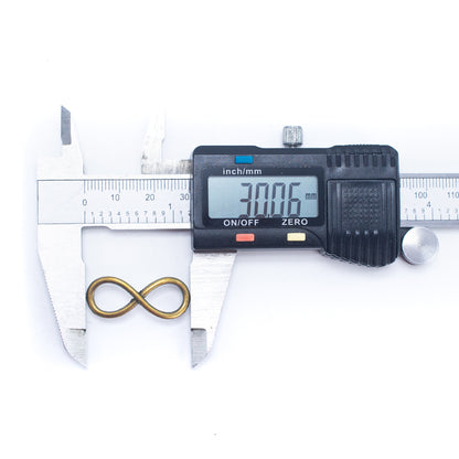 10 Pcs Antique Brass  Infinity jewelry supplies jewelry finding D-3-6-B