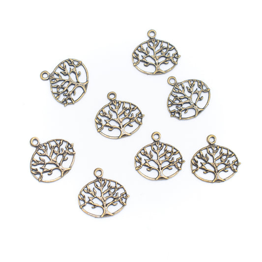 20 Pcs Antique Bronze small  Tree  pendant  jewelry supplies jewelry finding D-3-32-B