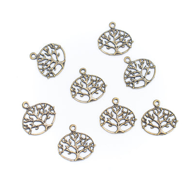 Copy of 20 Pcs Antique bronze small  Tree  pendant  jewelry supplies jewelry finding D-3-32-B