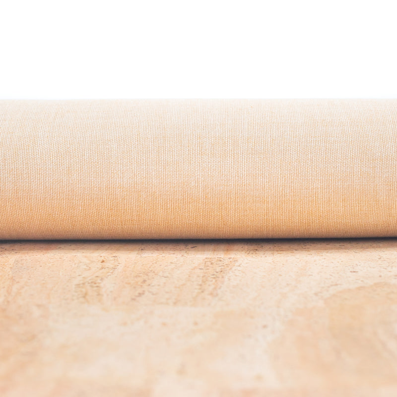 Premium Solid Natural Cork Fabric COF-180-D