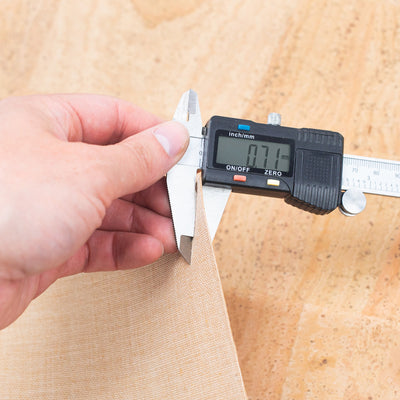 Premium Solid Natural Cork Fabric COF-180-D