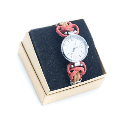 handmade cork watch DIY-002