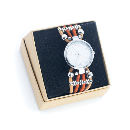 handmade cork watch DIY-003