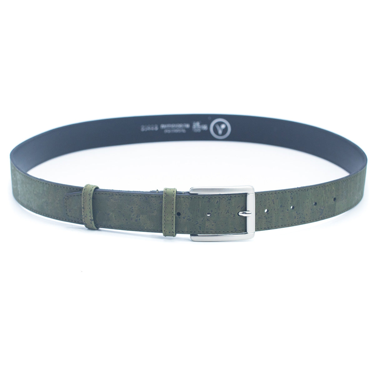 Green Cork Vegan Belt Width 3.3 cm (1.30 inches) L-880