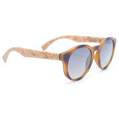 Cork UV protection women eyewear sunglasses(Including case) L-859