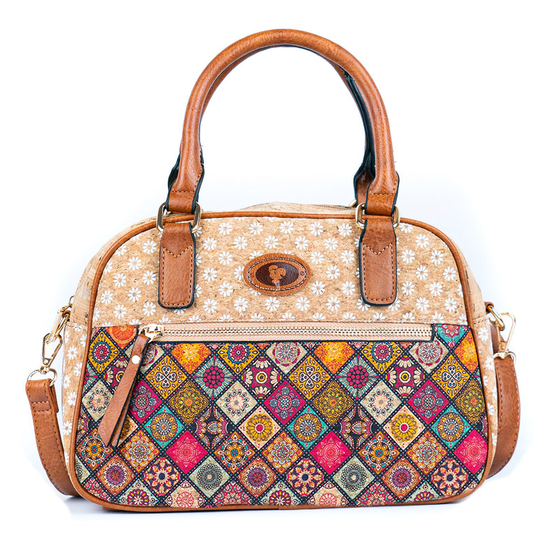 Printed Cork Women’s Handbag BAGD-579