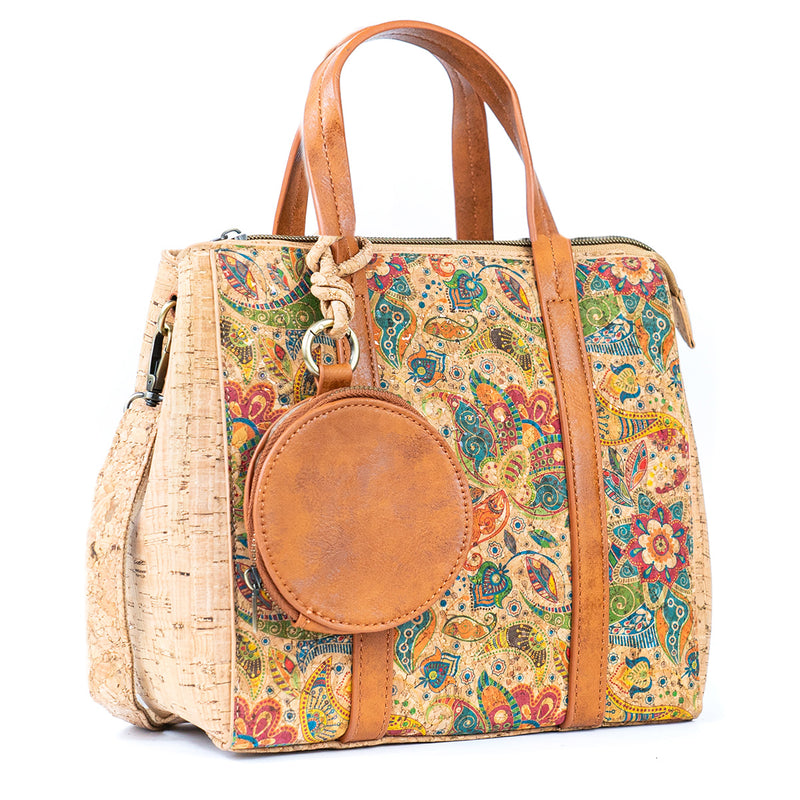 Flash Sale Printed Cork Crossbody and Handbag for Women BAGD-549