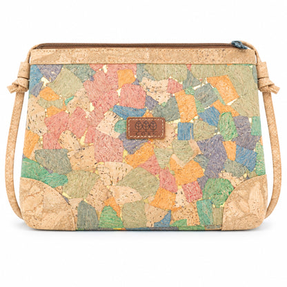Cork Crossbody Bag with Back Zip Pocket | BAGD-669
