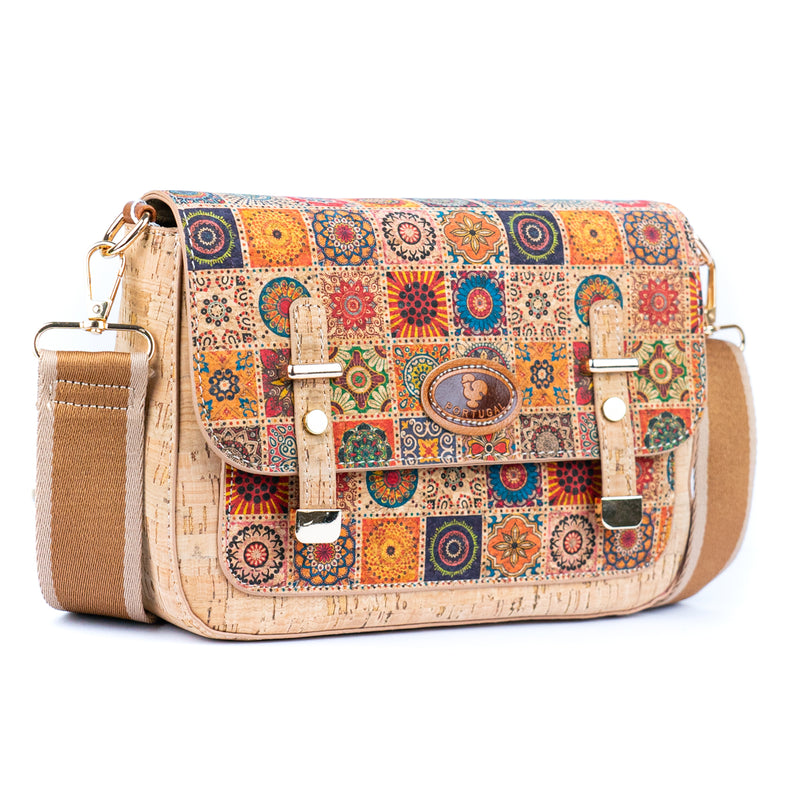 Printed Cork Women’s Crossbody Bag BAGD-235