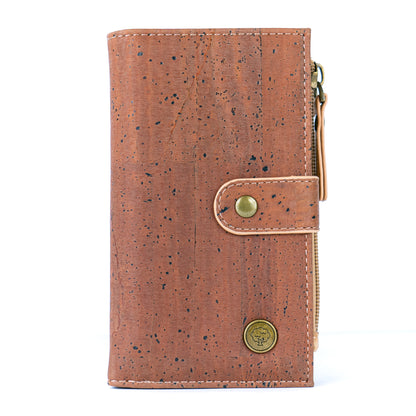 Chic Solid Color Cork Women's Wallet BAG-2350