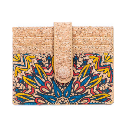 Cork Card Wallets in Diverse Patterns BAG-2309