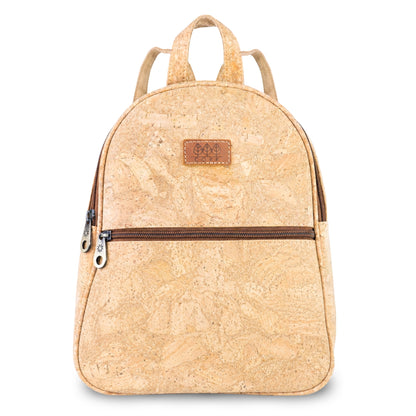 Cork Backpack with Front Zip Pocket – Adjustable Straps BAGD-650