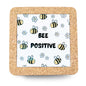 NEW STYLE Ceramic Tile Coaster on Cork Base L-1122