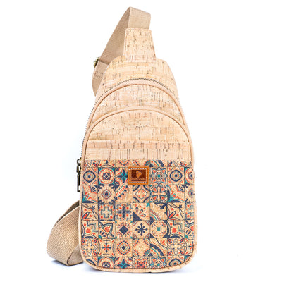 Printed Cork Women's Chest Bag Sling Bag BAG-541