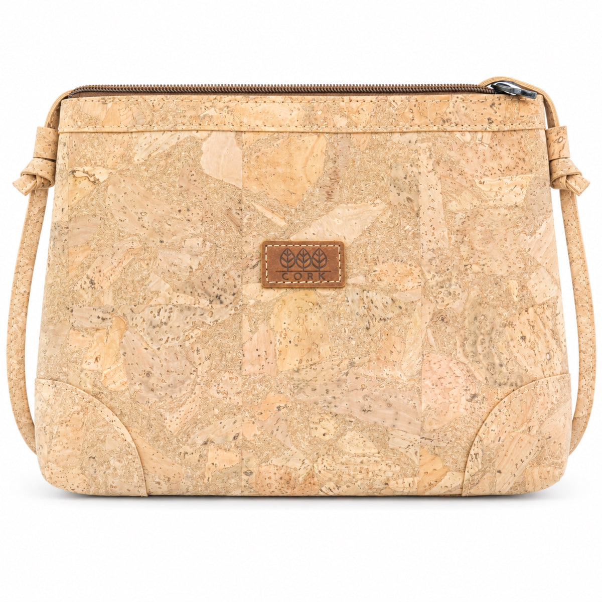 Cork Crossbody Bag with Back Zip Pocket | BAGD-669