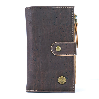 Chic Solid Color Cork Women's Wallet BAG-2350