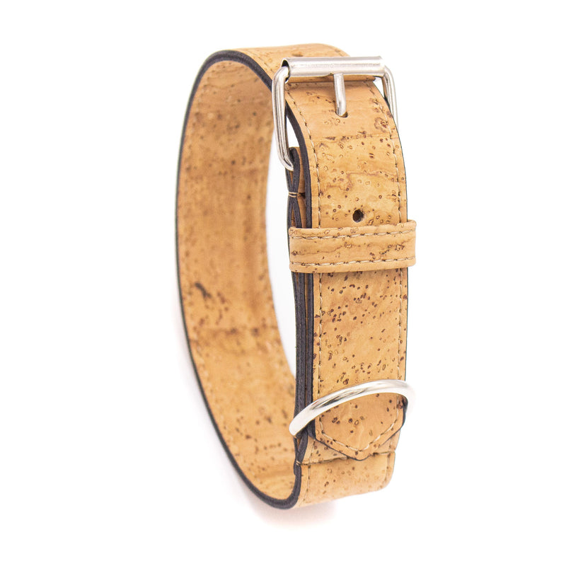 Cork Dog Collar -Comfortable L-535