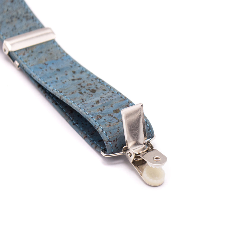 Turquoise Adjustable cork straps men&