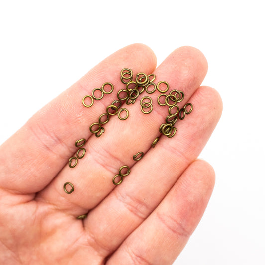 PROMOTIONAL bronze about 500pcs  hoop SJF-03