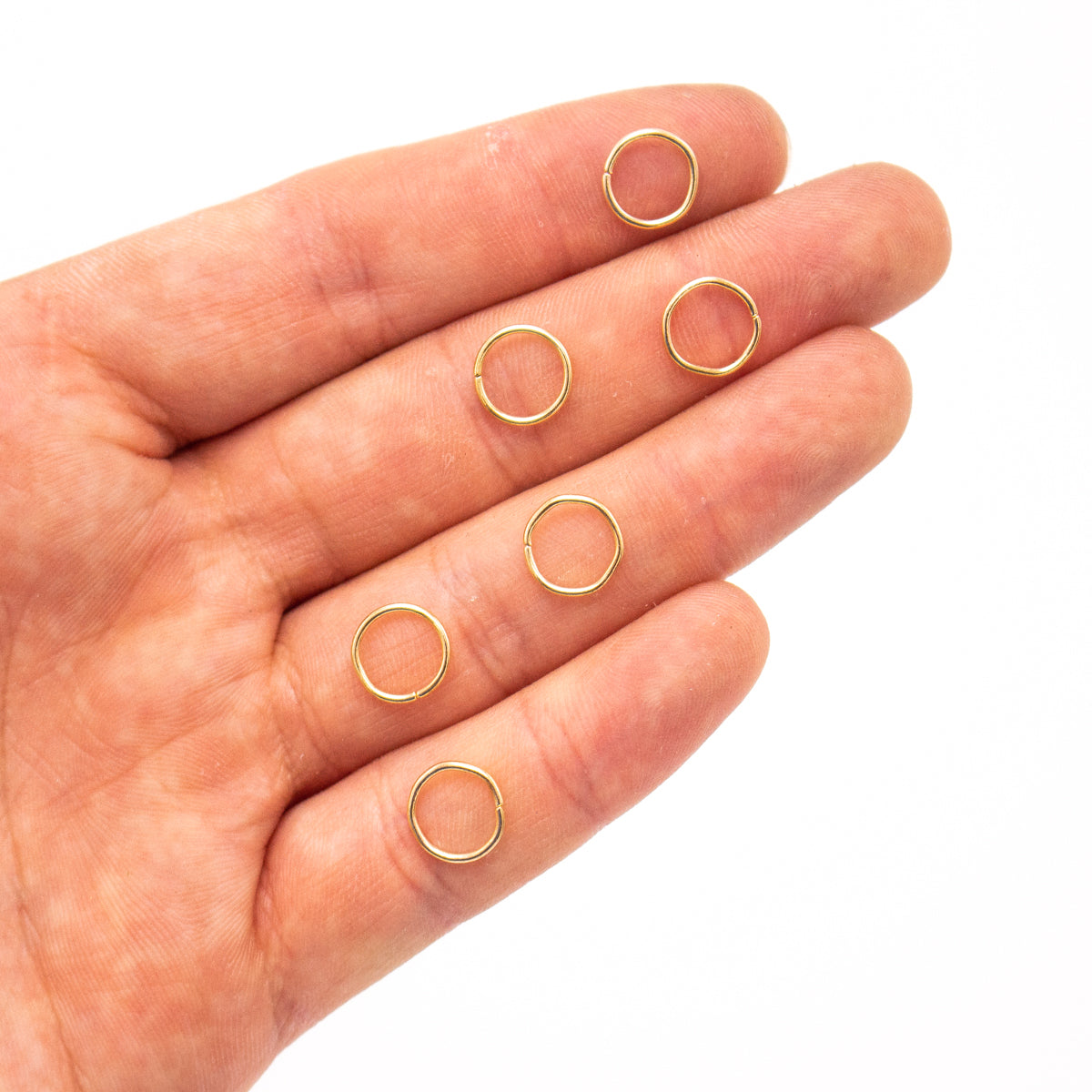 100pcs Rings for necklace and bracelet making D-6-252