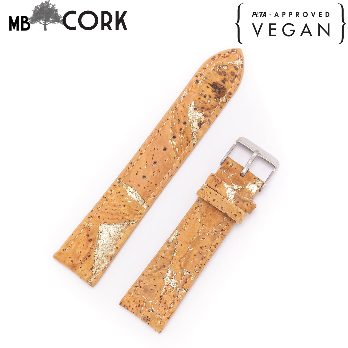 Cork Watch strap E-013(OUTLET)