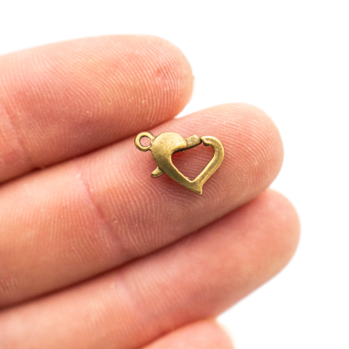 20pcs Heart shaped connecting buckle D-6-231