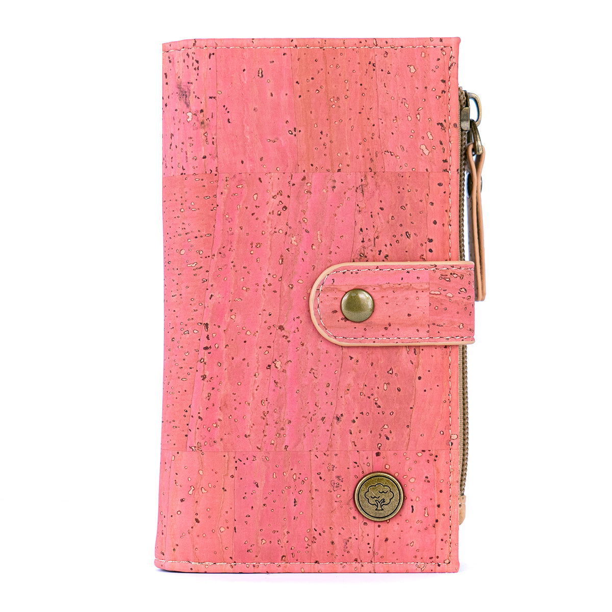 Chic Solid Color Cork Women's Wallet BAG-2350
