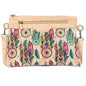 Printed Natural Cork Crossbody Bag & Clutch BAG-2396