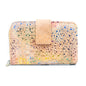 Prenium cork  women card zipper vegan wallet BAGP-171