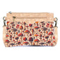 Printed Natural Cork Crossbody Bag & Clutch BAG-2393