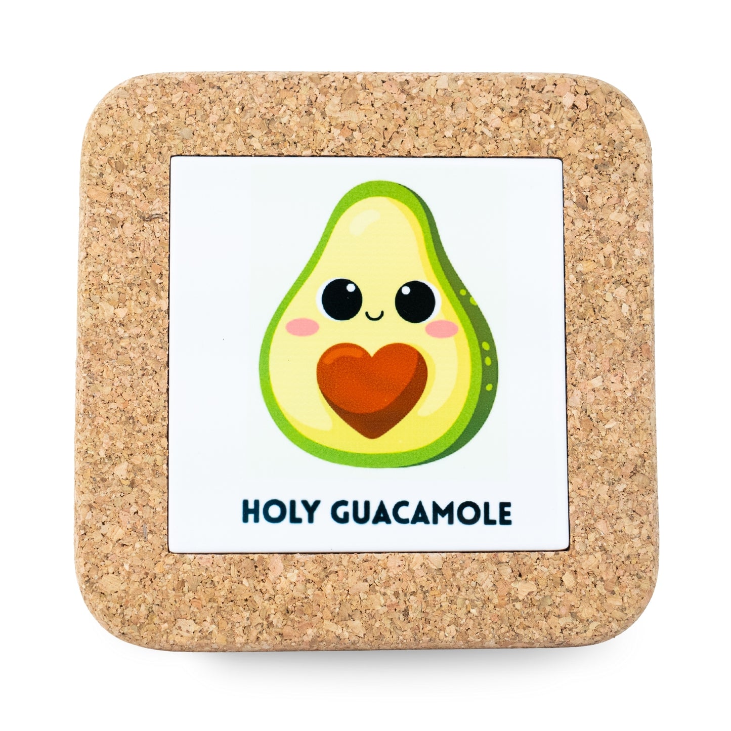 NEW STYLE Ceramic Tile Coaster on Cork Base L-1121