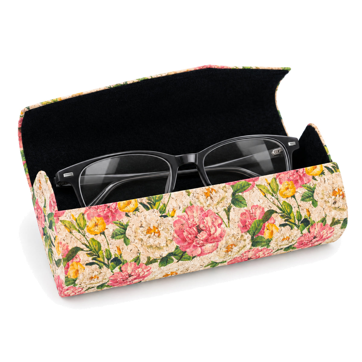Printed Cork Glasses Cases – Magnetic Closure, Pack of 10 | L-1231-MIX-10