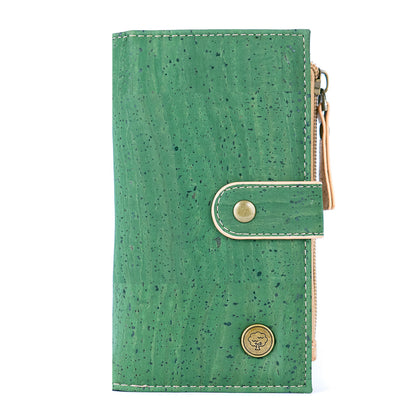 Chic Solid Color Cork Women's Wallet BAG-2350