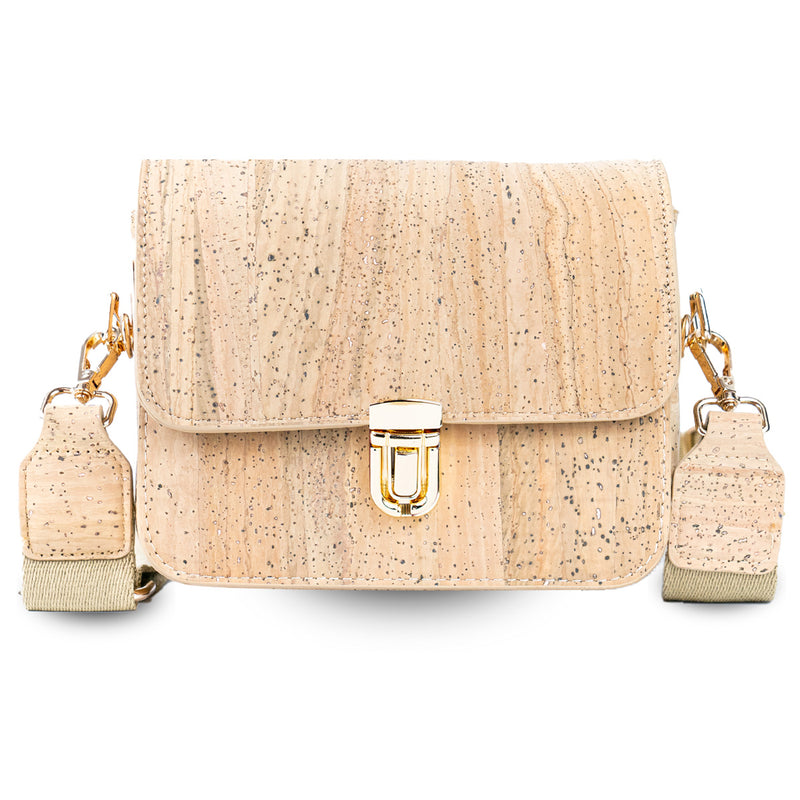 Elegant Solid Color Cork Crossbody Bag for Women BAG-2324