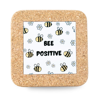 NEW STYLE Ceramic Tile Coaster on Cork Base L-1121