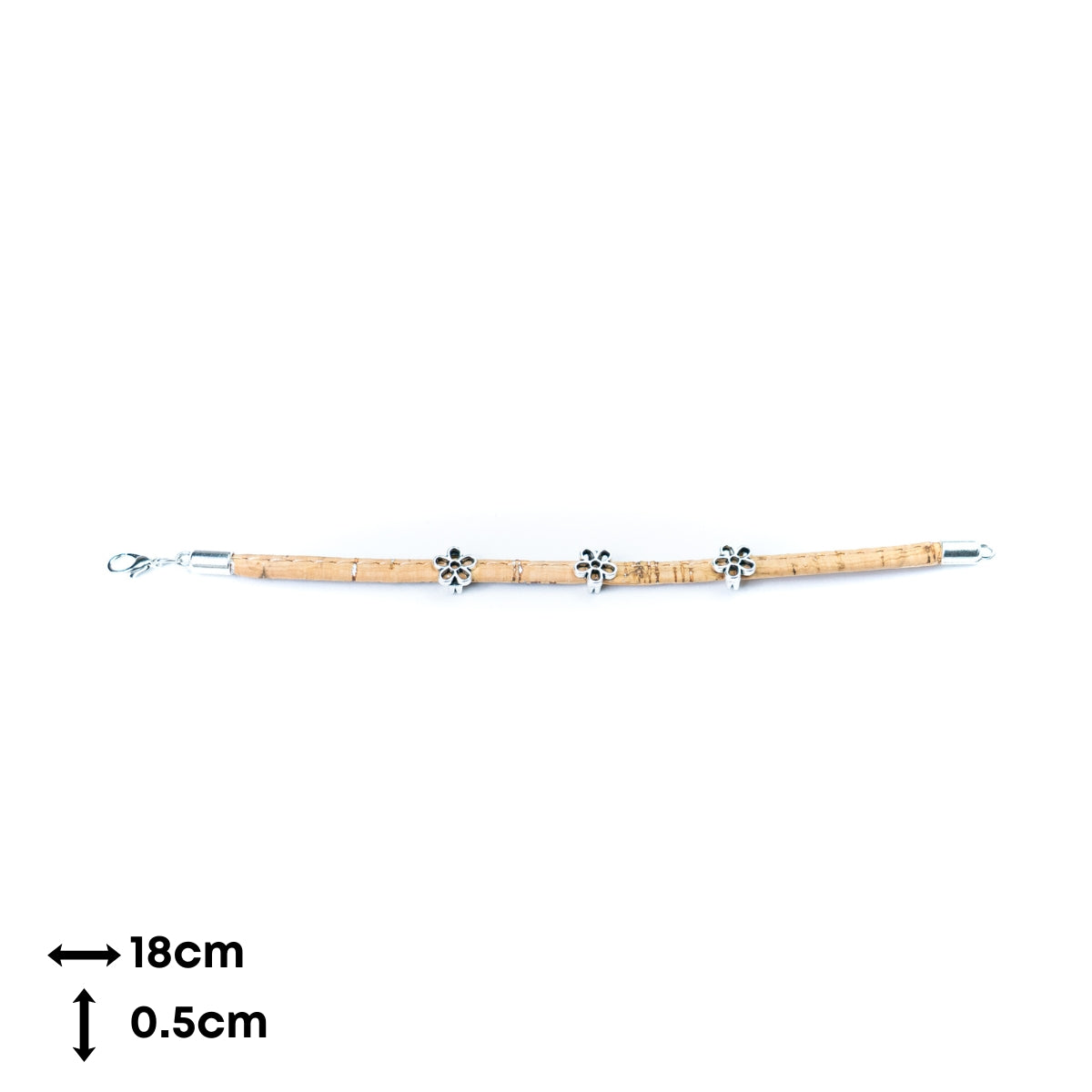 Cork jewelry cork Bracelet for women natural cork with featherhandmade bracelet BR-410-MIX-6