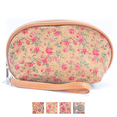 BUY 1 GET 1 FREE: Women's Natural Cork Clutch Bag with Hand Strap BAGD-231