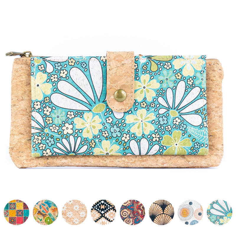 Sleek Vegan Cork Wallet BAG-2302