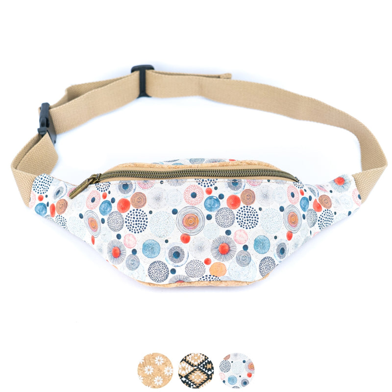 Colorful Cork Waist Bag BAG-2367