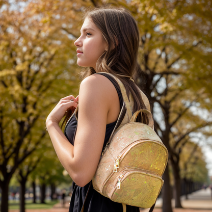 Golden Cork Women's Backpack BAG-2259