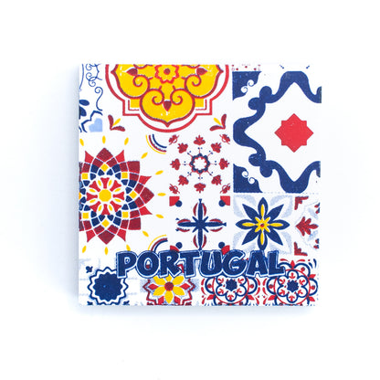 3D souvenir Portugal,6.5*6.5cm Fridge magnets （5units） L-059