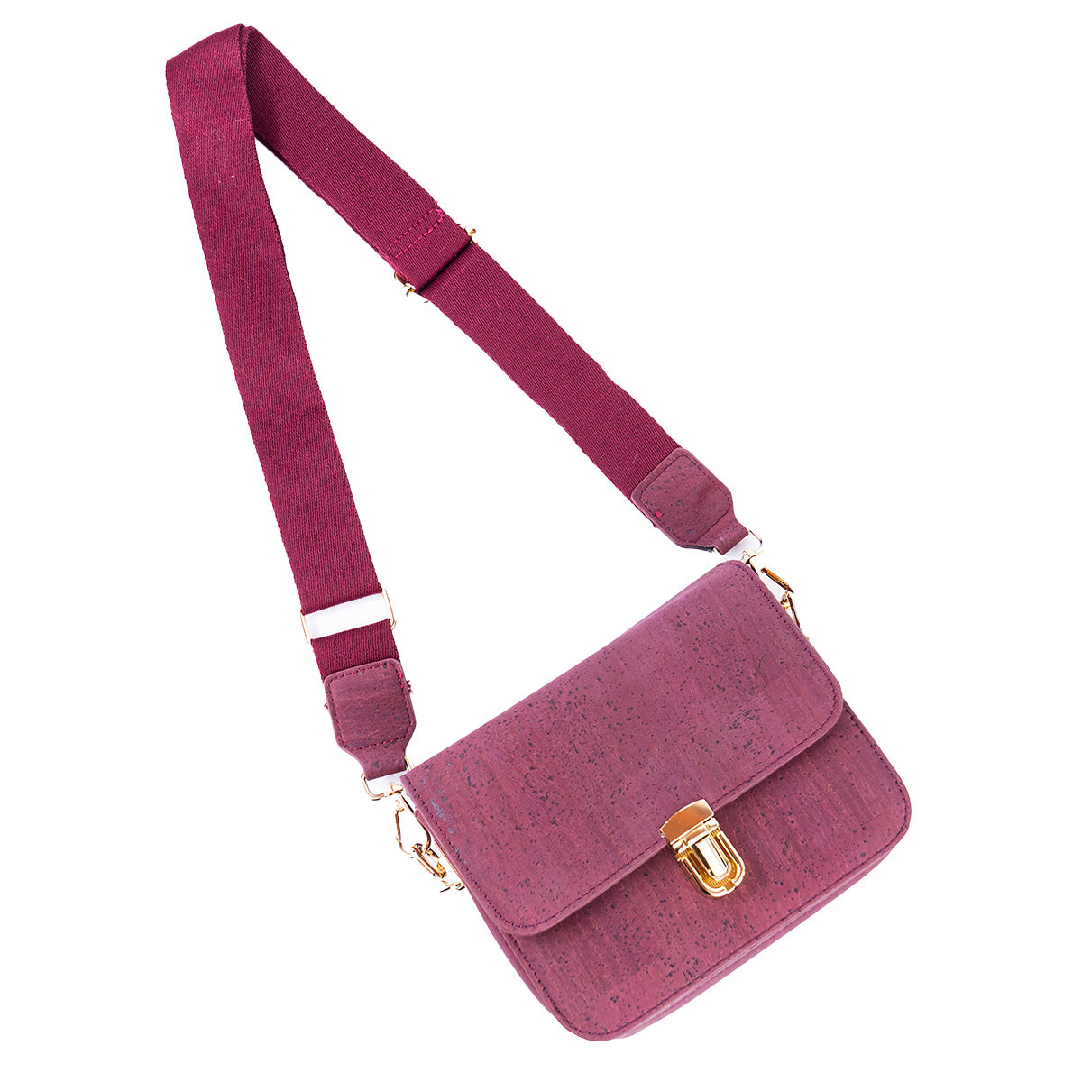 Elegant Solid Color Cork Crossbody Bag for Women BAG-2324
