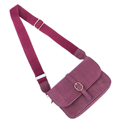 Elegant Solid Color Cork Crossbody Bag for Women BAG-2319