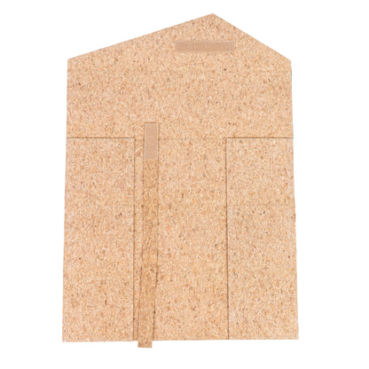 Cork Wine Gift Box | Boho Tile Print, Hexagonal Flip-Top & Cork Interior — L-1190