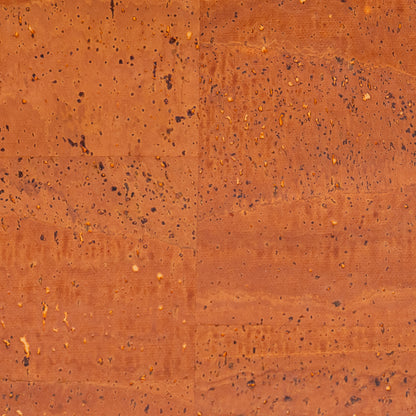 Warm Orange Cork Fabric COF-681