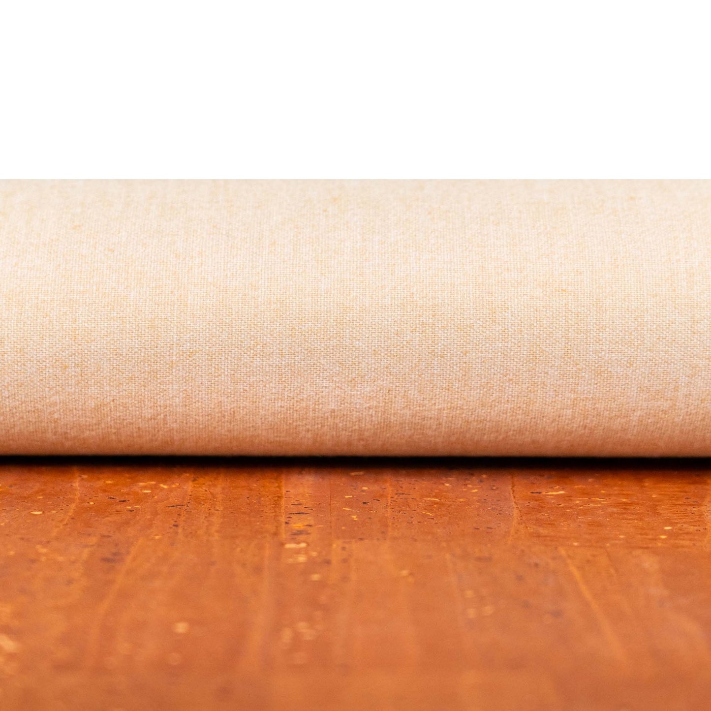 Warm Orange Cork Fabric COF-681